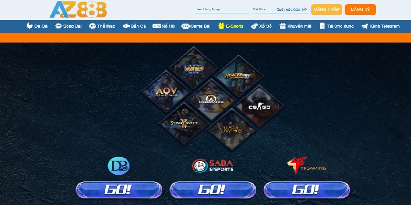 Esport AZ888 - Sảnh cược thể thao điện tử uy tín